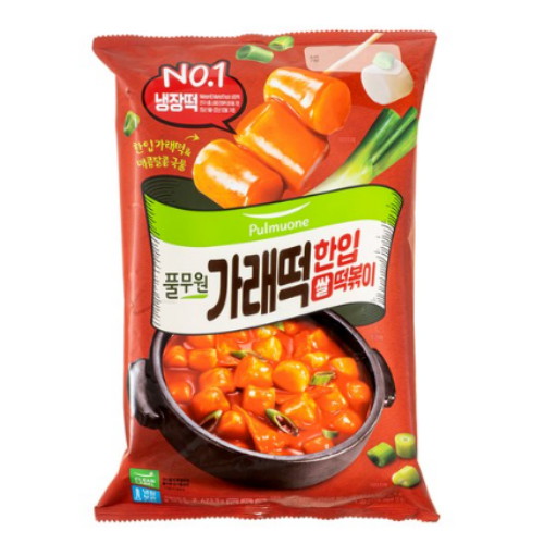 풀무원 가래떡 한입 쌀 떡볶이 423.5g (2개)_이미지