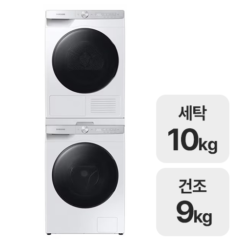 삼성전자 그랑데 AI WW10TP34DBH + DV90T5740BW_이미지
