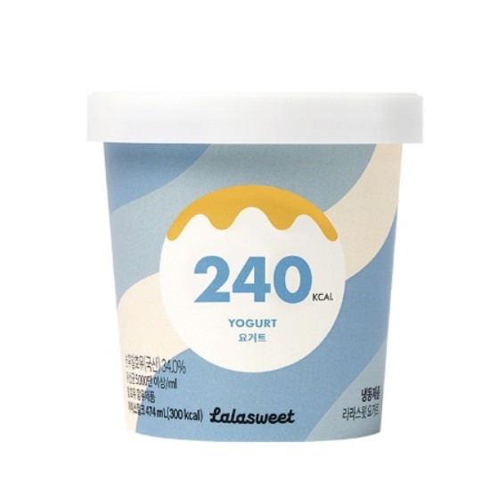 라라스윗 저칼로리 아이스크림 요거트 474ml (5개)