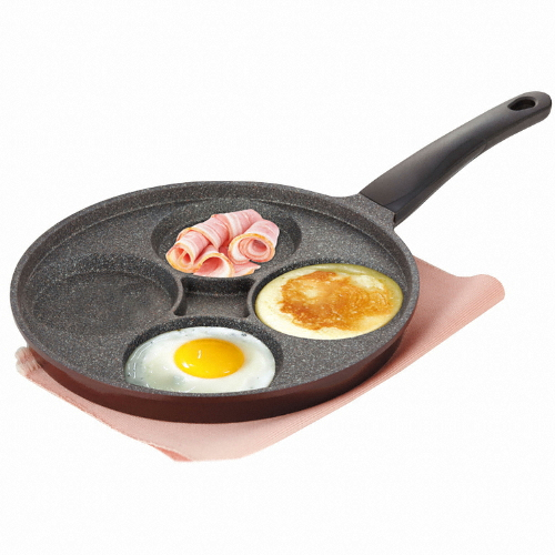 세신퀸센스 에리카 이노블코팅 IH 4구 에그팬 (28cm)_이미지