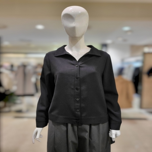 메지스 와끼 제천끈 탈부착장식 숏 블라우스 0XA0WD03BL0 회색/55