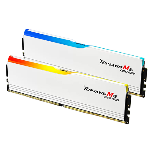 G.SKILL DDR5-6000 CL30 RIPJAWS M5 NEO RGB 화이트 패키지 (96GB(48Gx2))_이미지