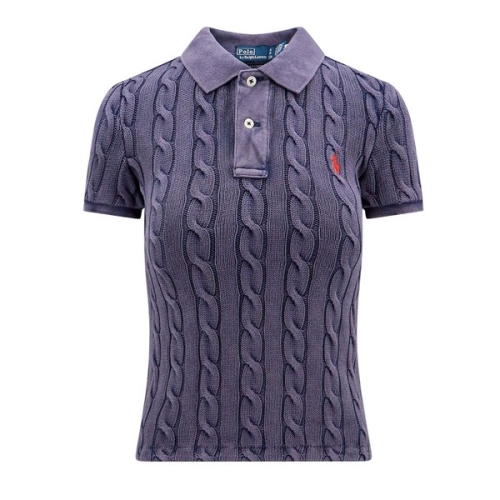 폴로랄프로렌 여성 포니 케이블 클래식 카라 니트 211943010 002_이미지