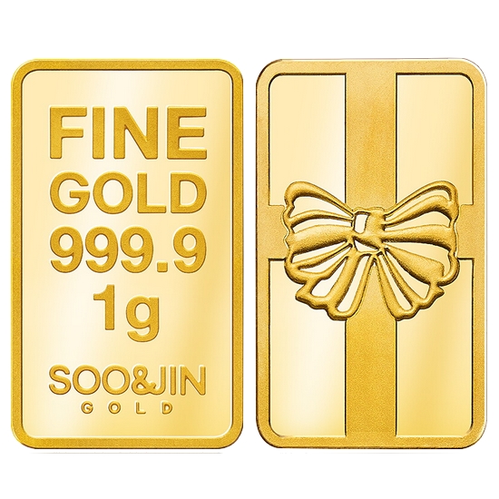 수앤진골드 선물상자 골드바 1g