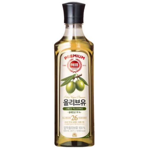 해표 올리브유 500ml이미지입니다. 누르면 해당 게시물로 새창이동합니다.