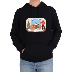 XBJ978J9가족 f ly 성탄절 가족화목 따뜻한 커피한잔