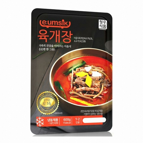 청우식품 이음식 육개장 600g (5개)_이미지