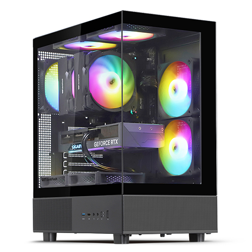 darkFlash DB330X RGB 강화유리 (블랙)_이미지
