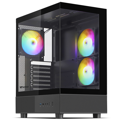 darkFlash DB330X RGB 강화유리 (블랙)_이미지