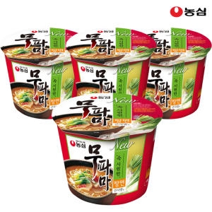 농심 무파마 탕면 큰사발면 112g (4개)