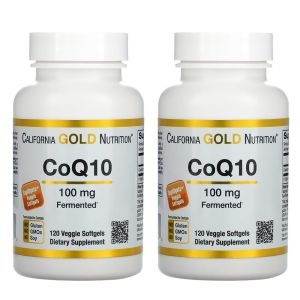 캘리포니아골드뉴트리션 CoQ10 100mg 120캡슐 (2개)_이미지