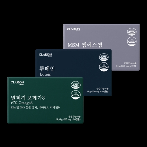 우리바이오 클라리온 부모님 효도템 3종 세트 (1개)_이미지