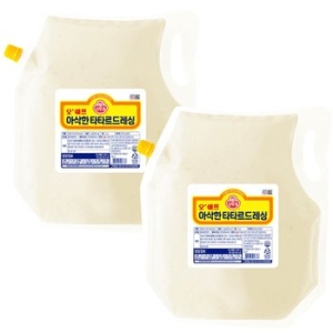 오뚜기 오쉐프 아삭한 타타르드레싱 2kg (2개)