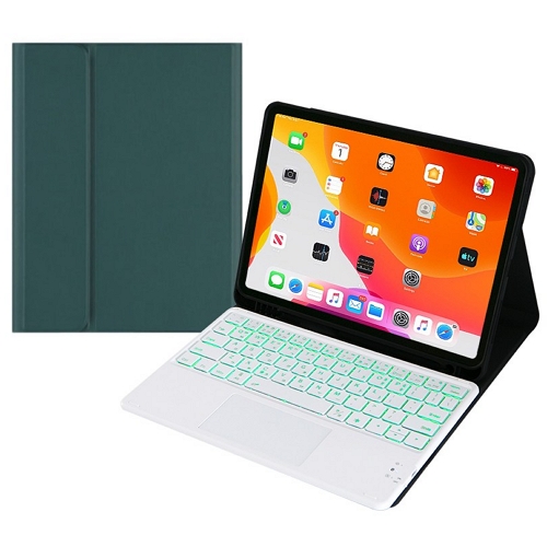 SDIC�ڸ��� iPad Air 3/Pro 10.5 CSHINE LED ��ġ�е� �������� Ű���� ���̽�