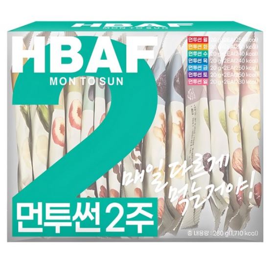 (��)���� HBAF �Ϸ�߰� ������ �ͽ��� 2�� 280g