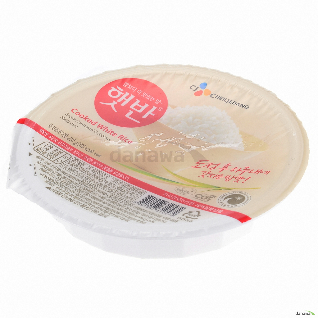CJ제일제당  햇반 백미 210g [18개] 상품이미지