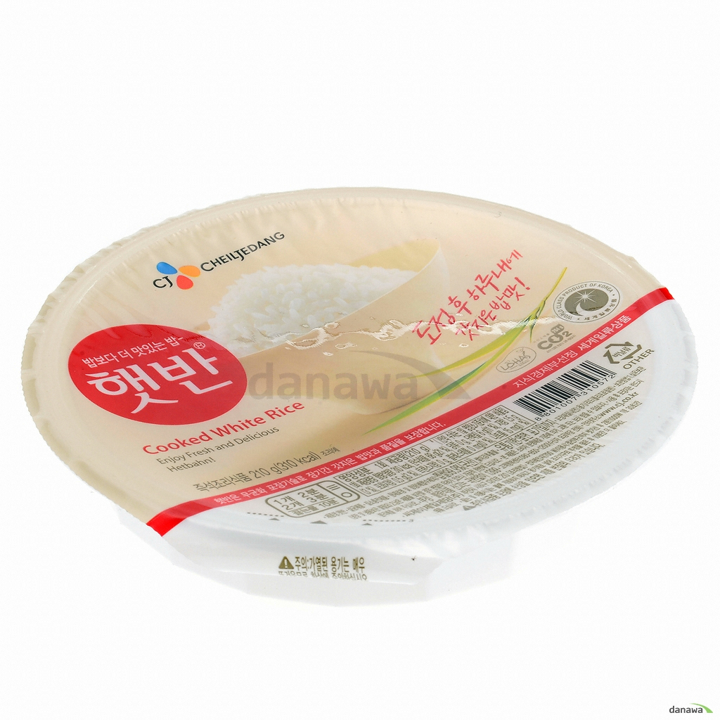 CJ제일제당  햇반 백미 210g [18개] 상품이미지