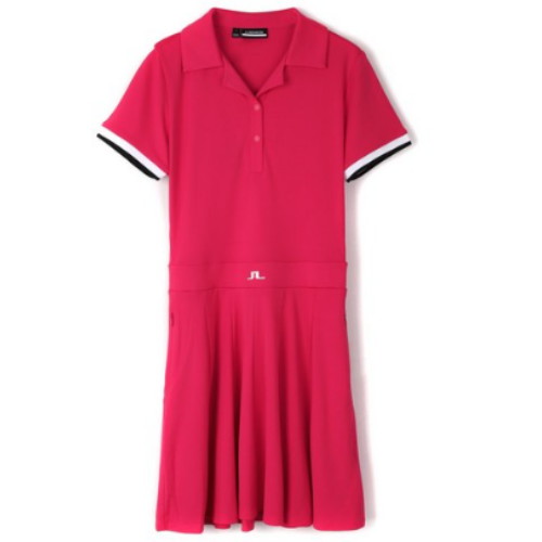 제이린드버그 다그마 드레스 GWSD09340 (G064, 로즈레드)_이미지