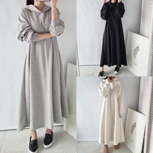 아이우먼 위쉬몰 NS 특양면플레어후드원피스 P913H509 빅사이즈