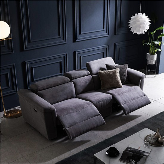 채우리 푹쉼 브리다 클리너블 패브릭 리클라이너 4인용_이미지