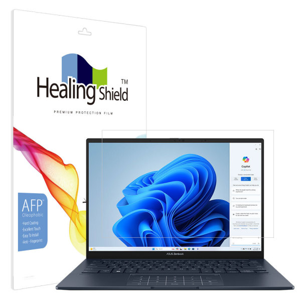 폰트리 힐링쉴드 ASUS 젠북 14 OLED UX3405 올레포빅 고광택 액정보호필름_이미지