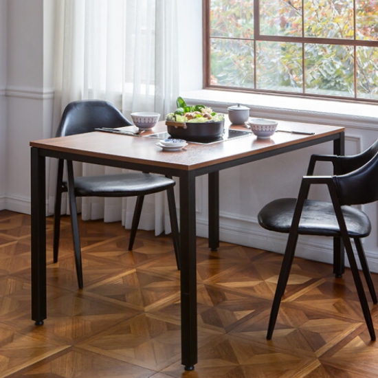 파로마 홈즈 보먼 인덕션 철제 식탁 1200 (의자별도)_이미지