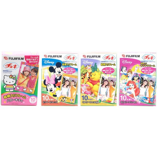 후지필름 INSTAX 미니 캐릭터 필름 - 옵션선택 (4팩/40매)_이미지