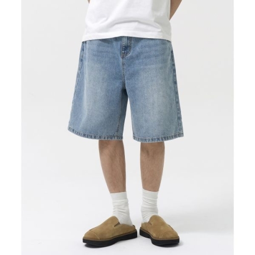 토피 TOFFEE 워시드 하프 데님 팬츠 LIGHT BLUE T4S-WHDPT218LB 675307