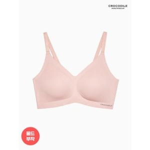 크로커다일 감탄 라이크라 쉘론 몰드부착 스트랩 브래지어