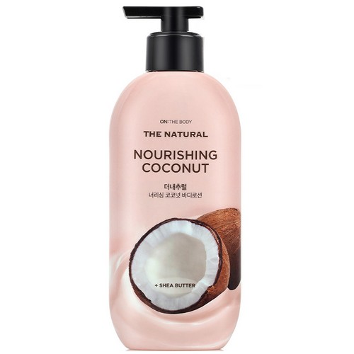 온더바디 더내추럴 너리싱 코코넛 바디로션 400ml (3개)_이미지