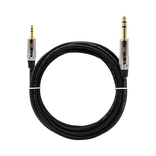 탑라인에이치디 HDTOP 3.5 to 5.5 스테레오 메탈블랙 케이블 (50m, HT-TP2755)