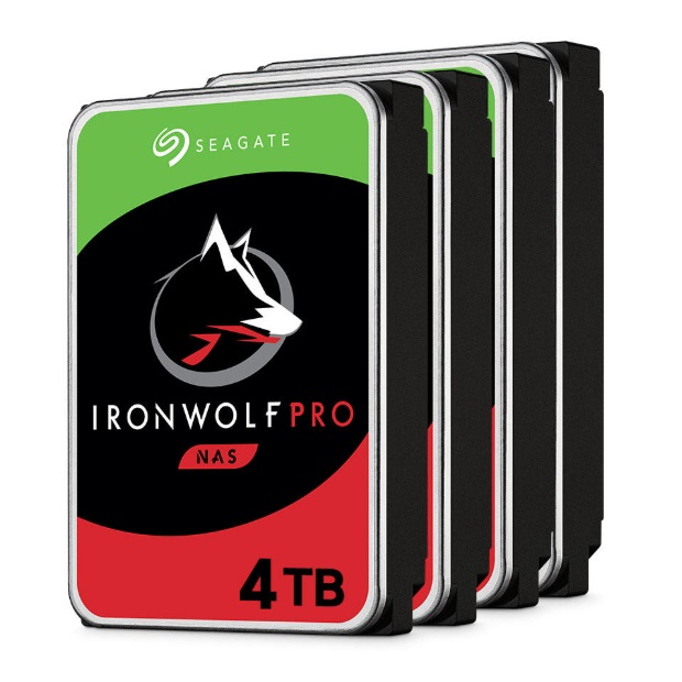 Seagate IronWolf Pro 패키지 7200/256M ST4000NT001 (4x4TB)_이미지