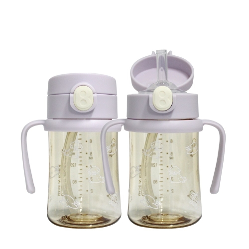 아이와 PPSU 원터치 빨대컵 210ml 2P