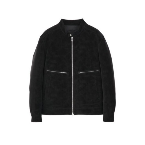 LF 질스튜어트 뉴욕 맨 스웨이드 터치 밴드넥 점퍼 JNJU6A110BK