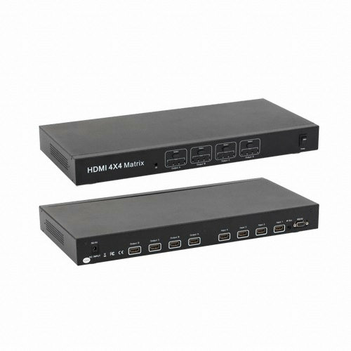 �������� NETmate 4:4 HDMI ��Ʈ���� �й�� (NM-HX0404)