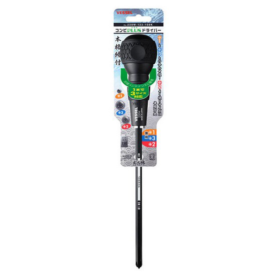 베셀 양용드라이버 220W-123-150K (150mm)이미지입니다. 누르면 해당 게시물로 새창이동합니다.
