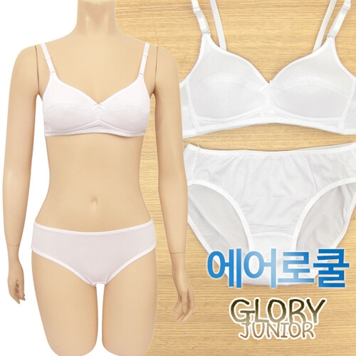 글로리 주니어2단계 에어로쿨 브라팬티2종_GLB1523