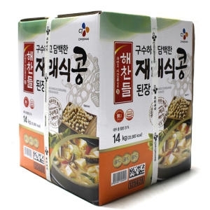 해찬들 재래식 콩된장 14kg (1개)_이미지