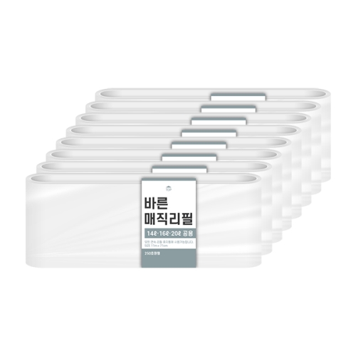 바른 <b>매직</b>리필 <b>매직</b><b>캔</b>250호환 8개