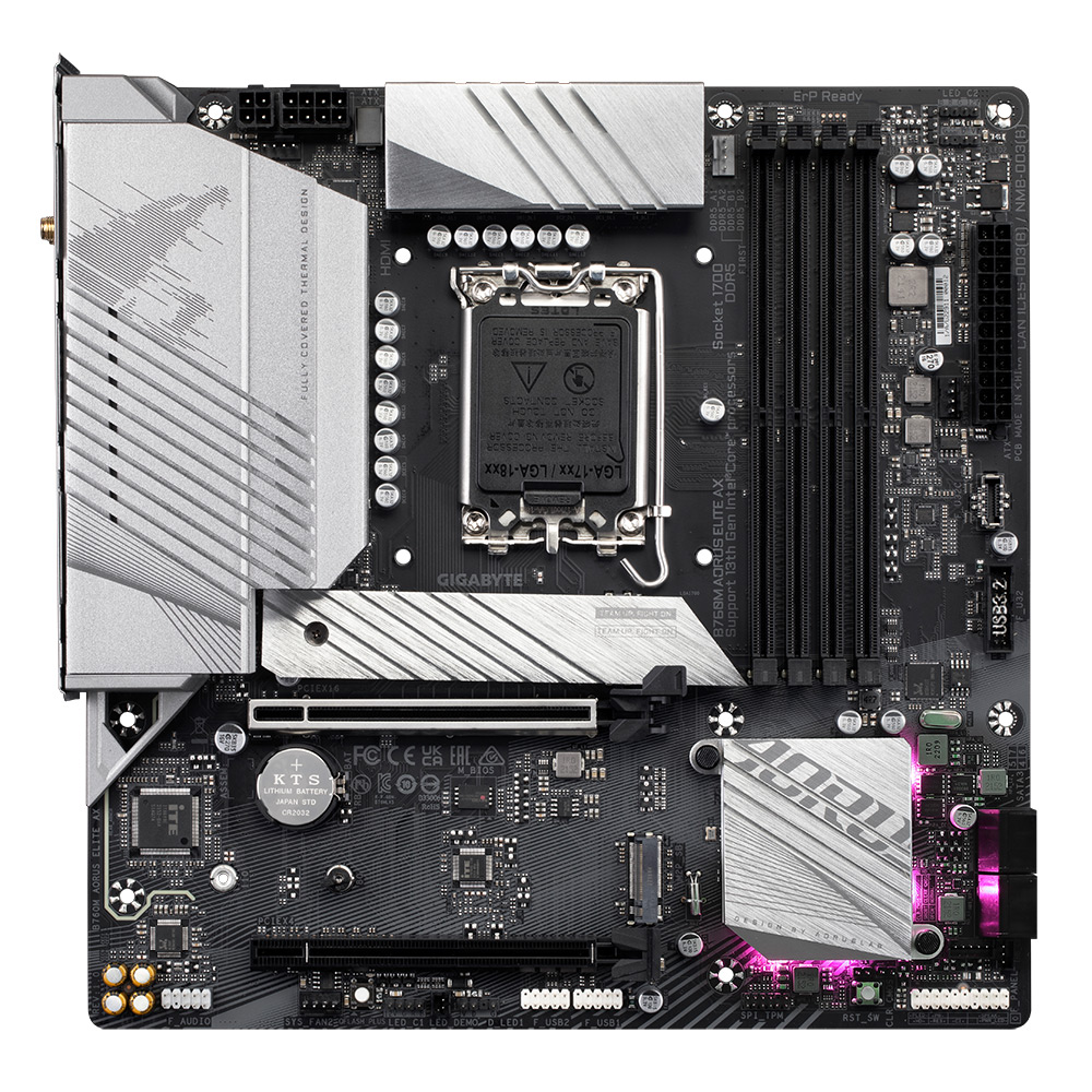 GIGABYTE B760M AORUS ELITE AX 피씨디렉트_이미지