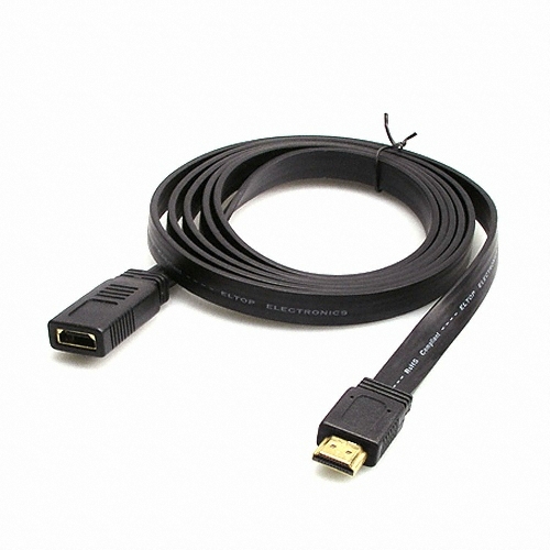 라이트컴 COMS HDMI (M/F) 연장 케이블 평면형