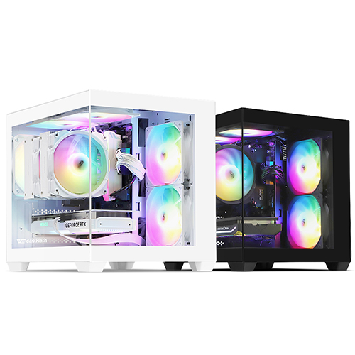 darkFlash DCM30 RGB 강화유리 (화이트)