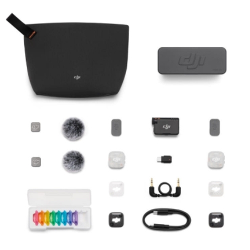 DJI Mic Mini 2S 무선마이크 (2TX + 1RX + 충전케이스)_이미지