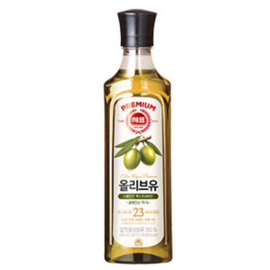 해표 압착 올리브유 500ml (20개)_이미지