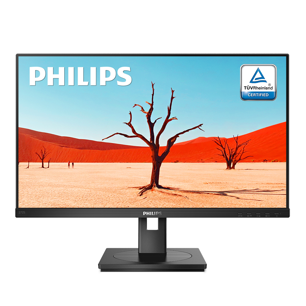 필립스 272S IPS 피벗 높낮이 75 시력보호 무결점