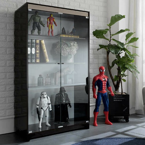 모던탑21 샤이니 4단 LPM 유리 장식장 800_이미지