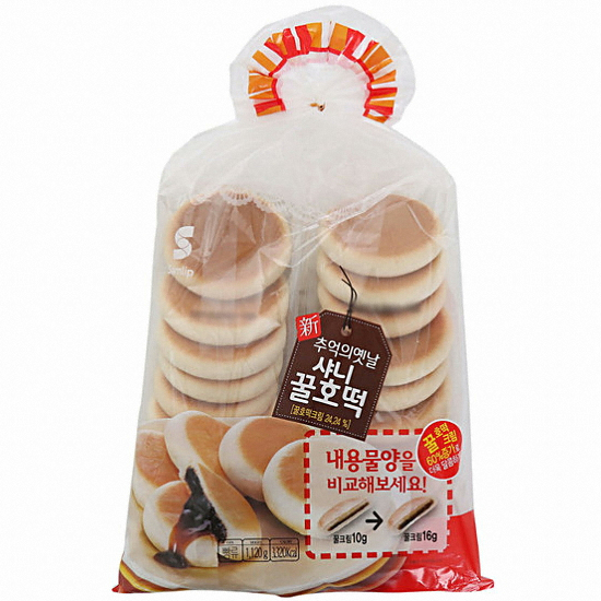 SPC삼립 추억의 옛날 꿀호떡 2봉입 1.12kg (1개)_이미지