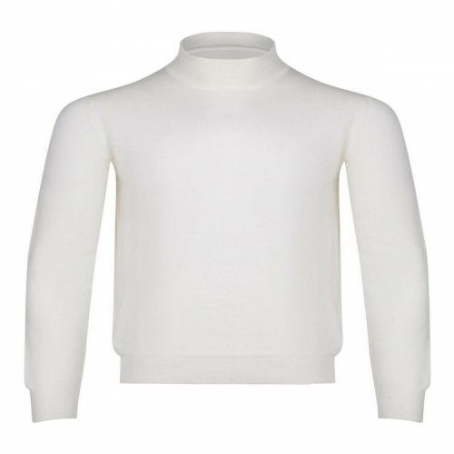 딸리아토레 남성 크루 넥 스웨터 메이드 오브 버진 울 LIONELGSI25005 Cream /8