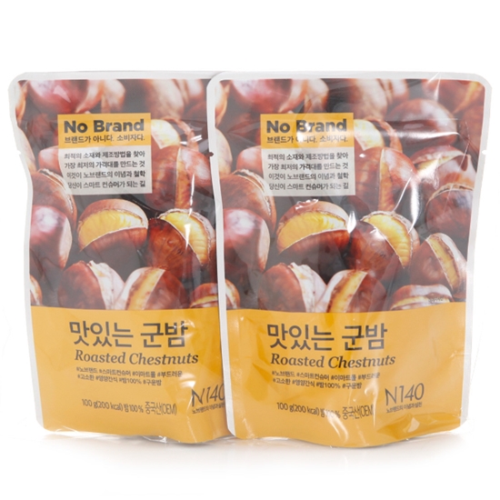 노브랜드 맛있는 군밤 100g (6개)_이미지