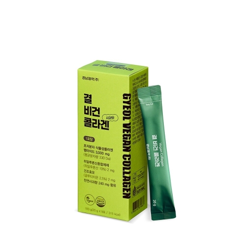  경남제약 결 비건 콜라겐 20g 9포 [1개]